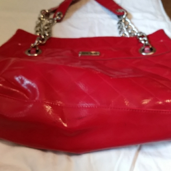 Bright red Kenneth Cole purse - Picture 3 of 5